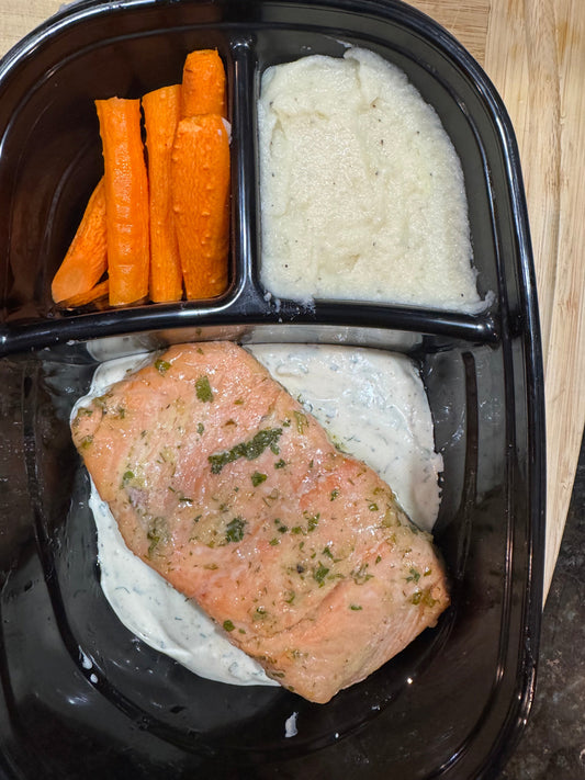 Garlic Herb Salmon